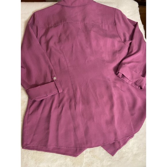 NWT Soft Surroundings Mulberry Asymmetrical Wrap Sz 1XL - Picture 2 of 9